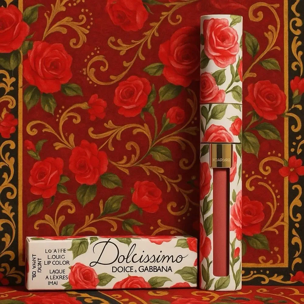 Dolce & Gabbana Dolcissimo Matte Liquid Lipstick 01 Natural Longwear 0.16 oz